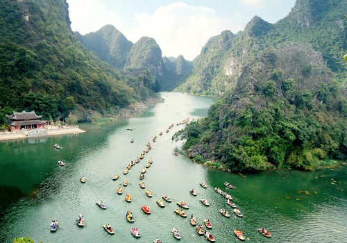Trang An eco-tourism site in Ninh Binh province - ảnh 1